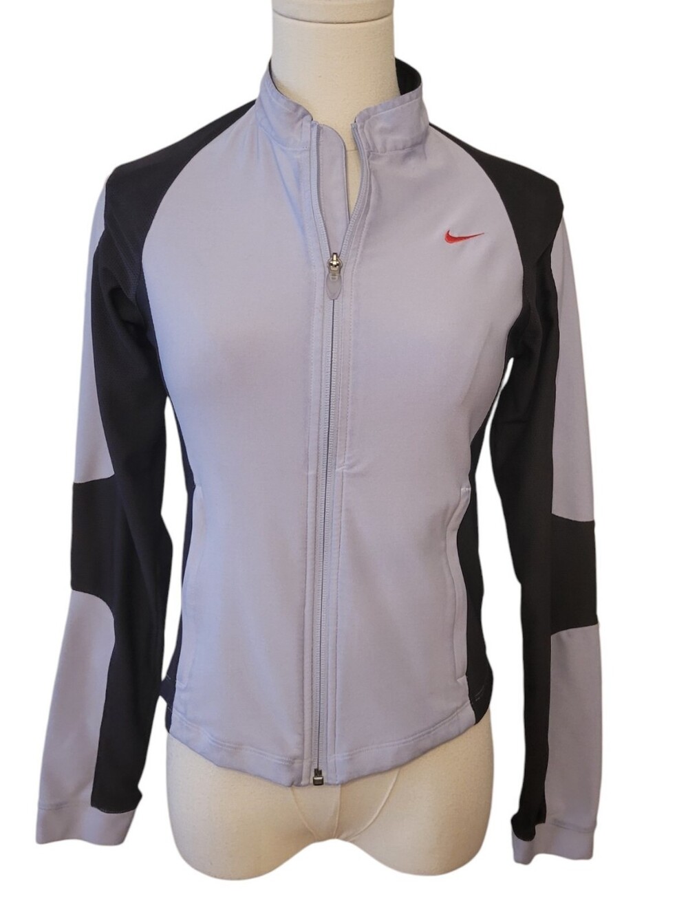 Nike Purple Dri-Fit Athletic Jacket Size Small